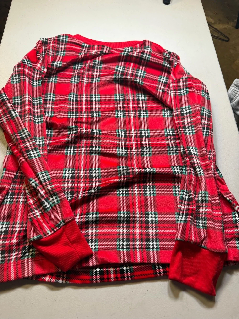 Kids Red Plaid Pajama Set - Cozy Holiday Sleepwear